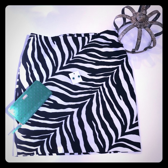 Talbots Dresses & Skirts - NWT Talbots Zebra Skirt 16